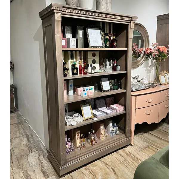 Стеллаж Сент-Джеймс, ясень-тёплый/серый