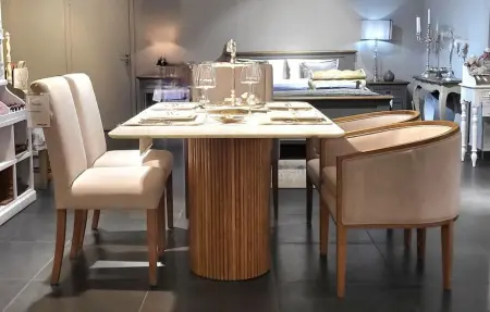 Стул Альбан гладкая спинка