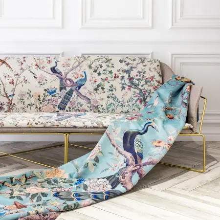 Диван трехместный «Императорский сад» Эйфель беж