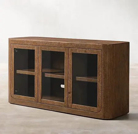 минималистичный сервант из дерева Осло