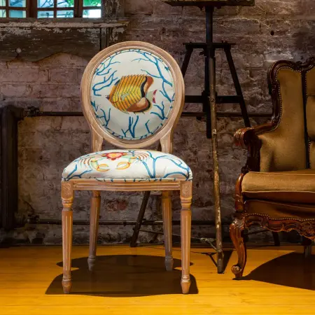 Стул «Фантастика подводного мира» версия 8 (блю)