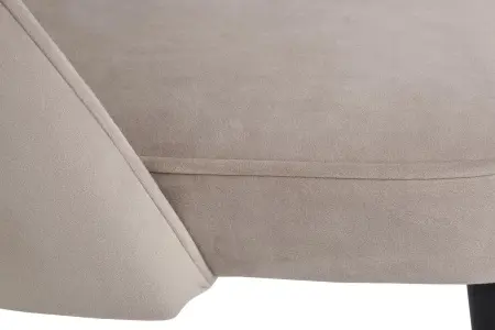 Стул велюр серо-бежевый 51х56х84см