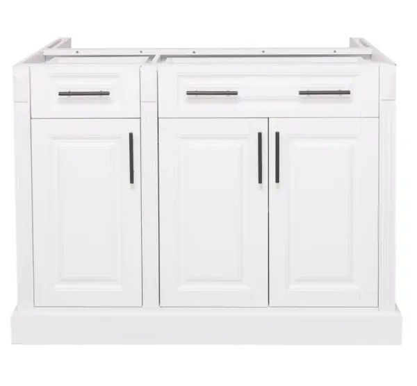 Кухонный остров с 3 дверцами, 2 ящиками, без столешницы Брюгге