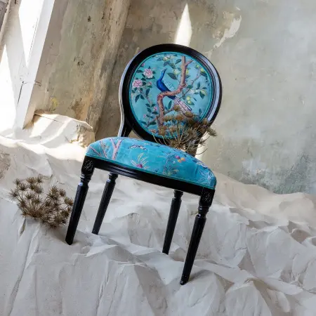 Стул «Императорский сад» blue, версия 5