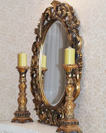 Зеркало Гойя 19C. Gold