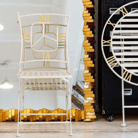 Стол складной «Гарда» (белый антик)