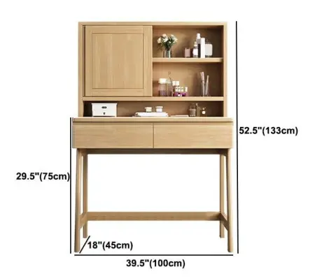 Туалетный столик для макияжа с зеркалом Твигги