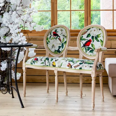 Диванетка «Цветущая аристократка» (лайт голд)