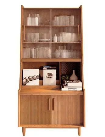 Сервант стеклянный с дверцами Твигги