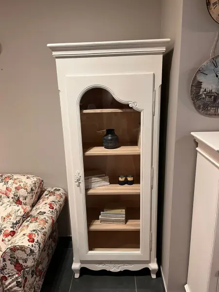 Шкаф-витрина Поместье однодверный экспозиция