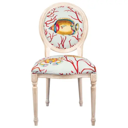 Стул «Фантастика подводного мира» версия 4 (руж)