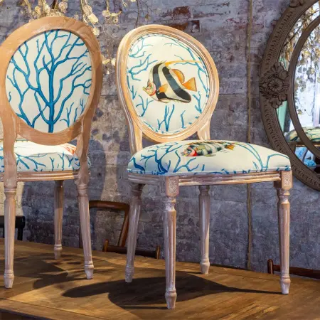 Стул «Фантастика подводного мира» версия 10 (блю)