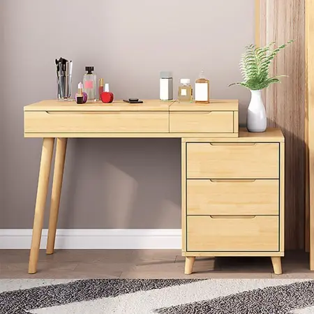 Туалетный столик с ящикамии, зеркалом и тумбой Твигги