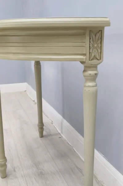 Консоль Людовик круглая, с состариванием, Людовик/Густавьен