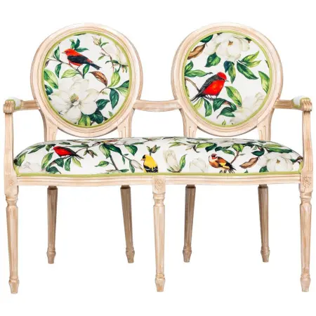 Диванетка «Цветущая аристократка» (лайт голд)