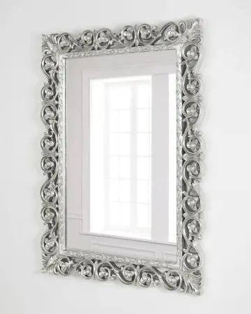 Зеркало Гийом silver