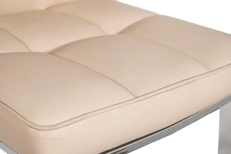 Стул мягкий со спинкой розовый 84 см