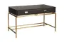 Стол письменный коричн/мат.золото  126х66х76см