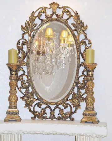 Зеркало Гойя 19C. Gold