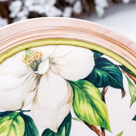 Барный стул «Цветущая аристократка» (лайт голд), версия 1