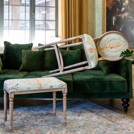 Барный стул «Эрмитаж» green