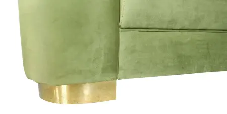 Диван двухместный оливковый 188х93х75см