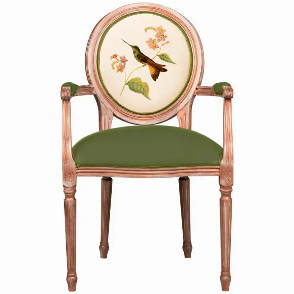 Кресло Медальон Райская птица Ver.1