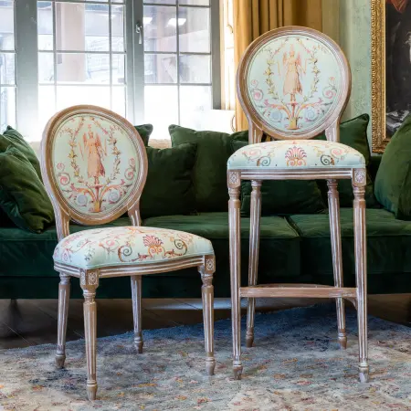 Барный стул «Эрмитаж» green