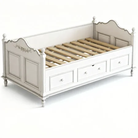 Кровать-кушетка 90 190 из массива Марсель