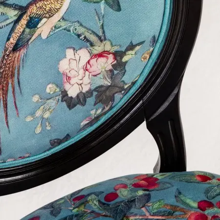 Стул «Императорский сад» blue, версия 4