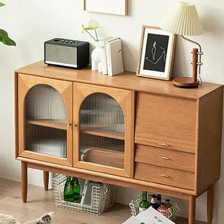 Тумба-комод стеклянный Твигги