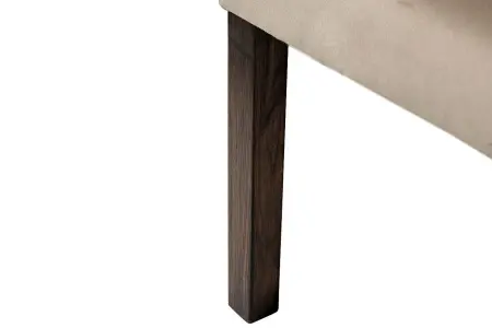 Стул велюр бежевый 45х58х98см