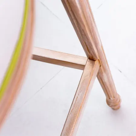 Барный стул «Цветущая аристократка» (лайт голд), версия 1