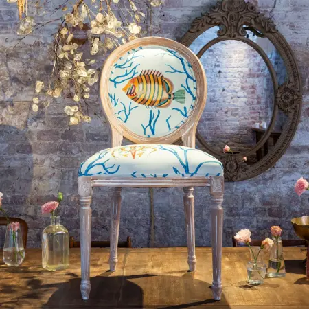 Стул «Фантастика подводного мира» версия 11 (блю)