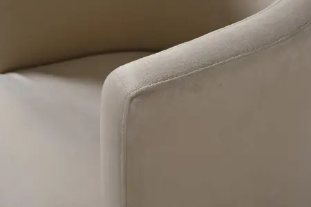 Стул велюр св.бежевый/матовое золото 58х59х78см