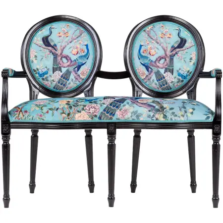 Диванетка «Императорский сад» blue