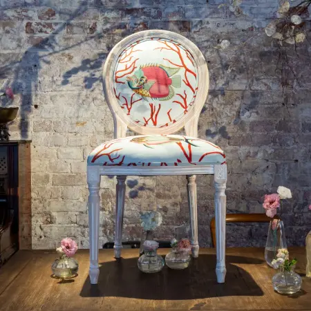 Стул «Фантастика подводного мира» версия 3 (руж)