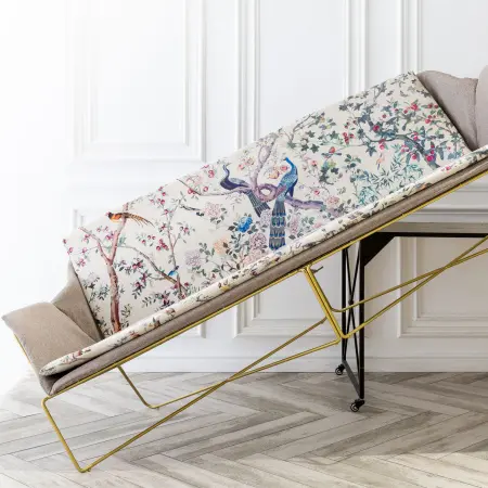 Диван трехместный «Императорский сад» Эйфель беж