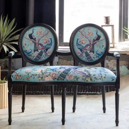 Диванетка «Императорский сад» blue