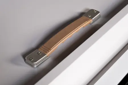 Стол обеденный раскладной 110(150)х110х76см белый