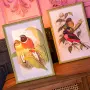 Картина на холсте «Птицы Солнца» 30х45, холст, галерейная натяжка (версия 8)