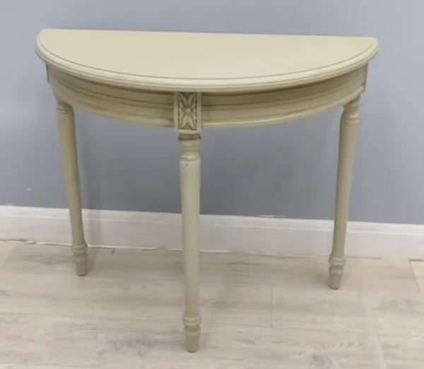 Консоль Людовик круглая, с состариванием, Людовик/Густавьен