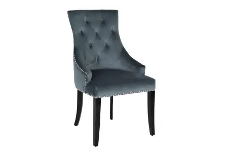 Стул 236 велюр бирюзовый Riv87 63х56х98см