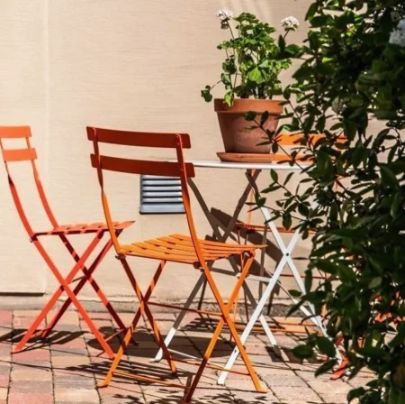 Стол Ø96 BISTRO, цвет Белый хлопок