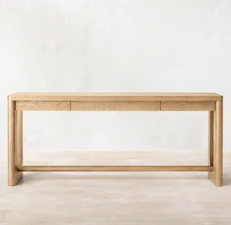 Консольный столик с 3 выдвижными ящиками Бретон
