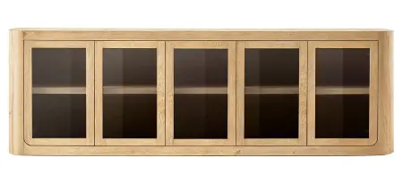 Тумба стеклянная длинная Осло