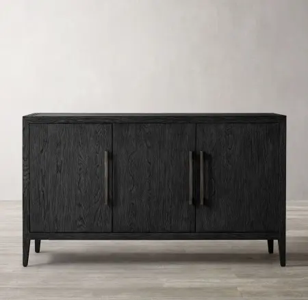 черная тумба на ножках Сен-Морис