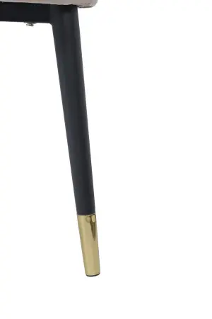 Стул велюр серо-бежевый 51х56х84см