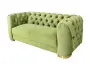 Диван двухместный оливковый 188х93х75см