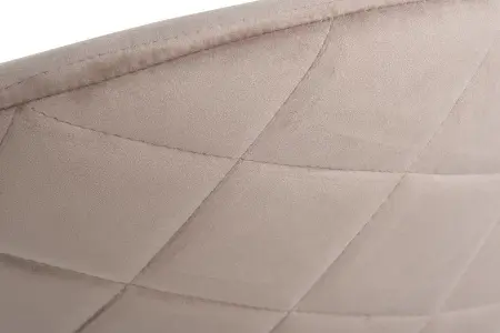 Стул велюр бежевый, мет.ножки 50х53х77см